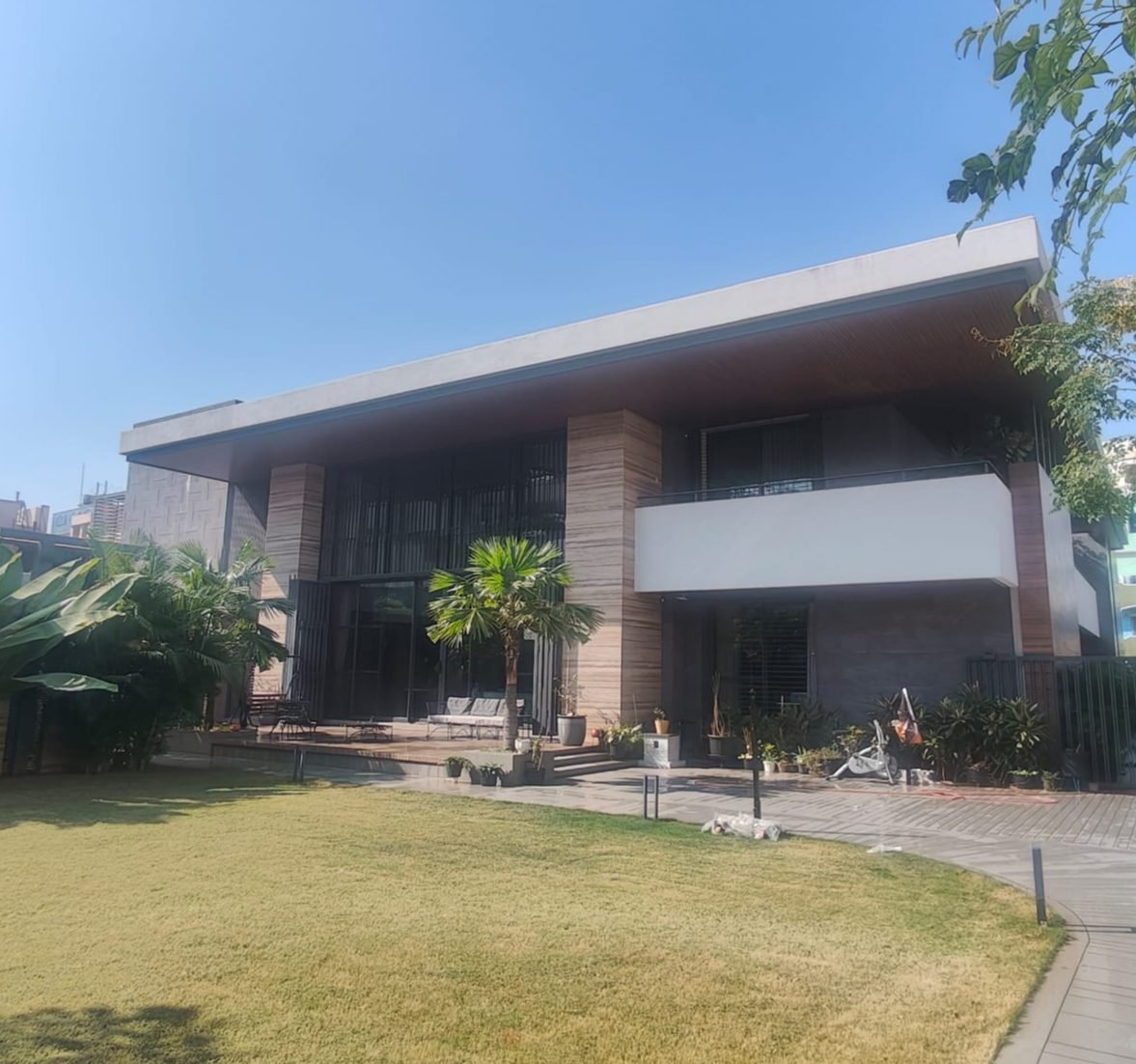 The award-winning house recognized as Best Design & Build House, Kurnool District
